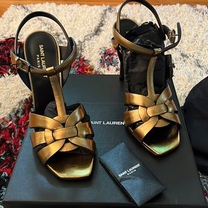 Saint Laurent Oro Scuro Heel
